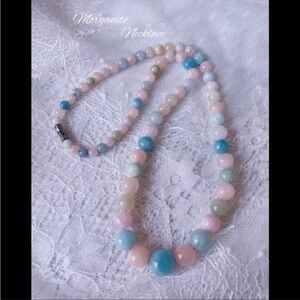 COPY - - Natural Morganite Necklace